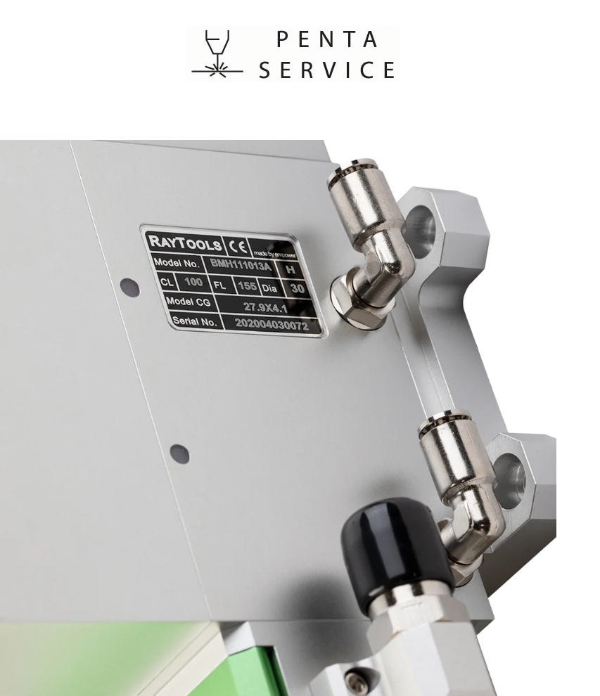 Лазерная режущая головка Raytools BM111 (CL100 FL125, 3.3 кВт)