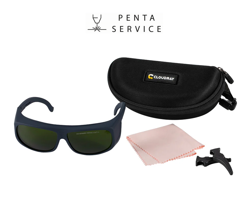 Защитные очки для лазера (190-420нм/850-1300нм OD6)